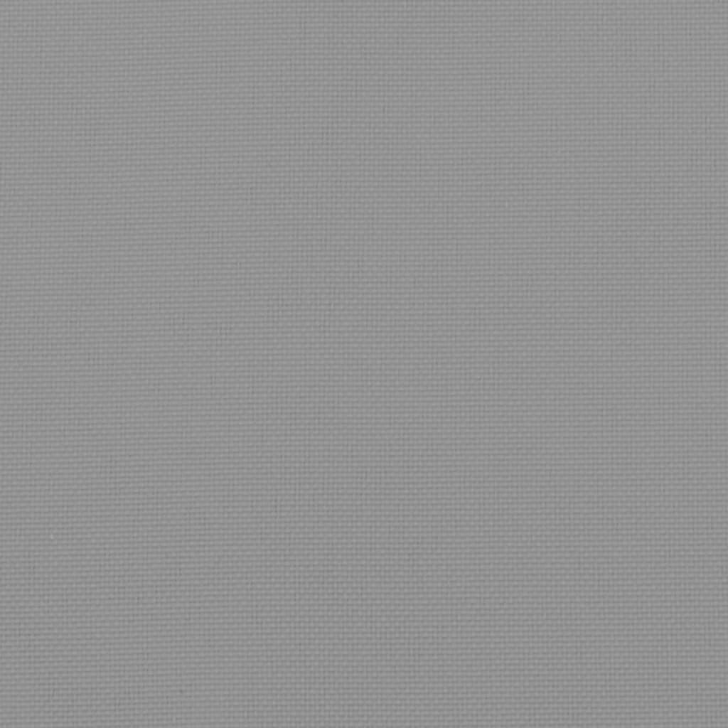 Pernă rotundă gri, Ø 100 x11 cm, țesătură Oxford