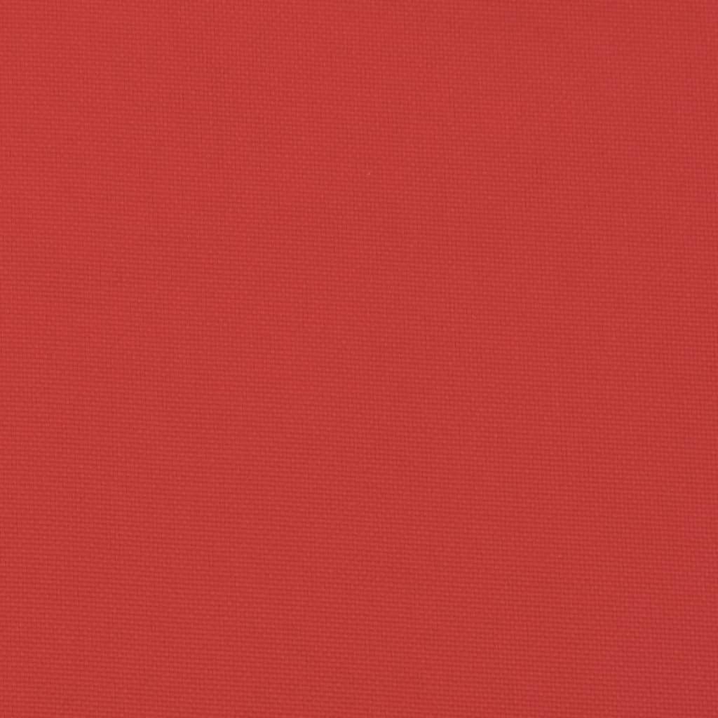 Pernă rotundă roșu, Ø 100 x11 cm, țesătură Oxford