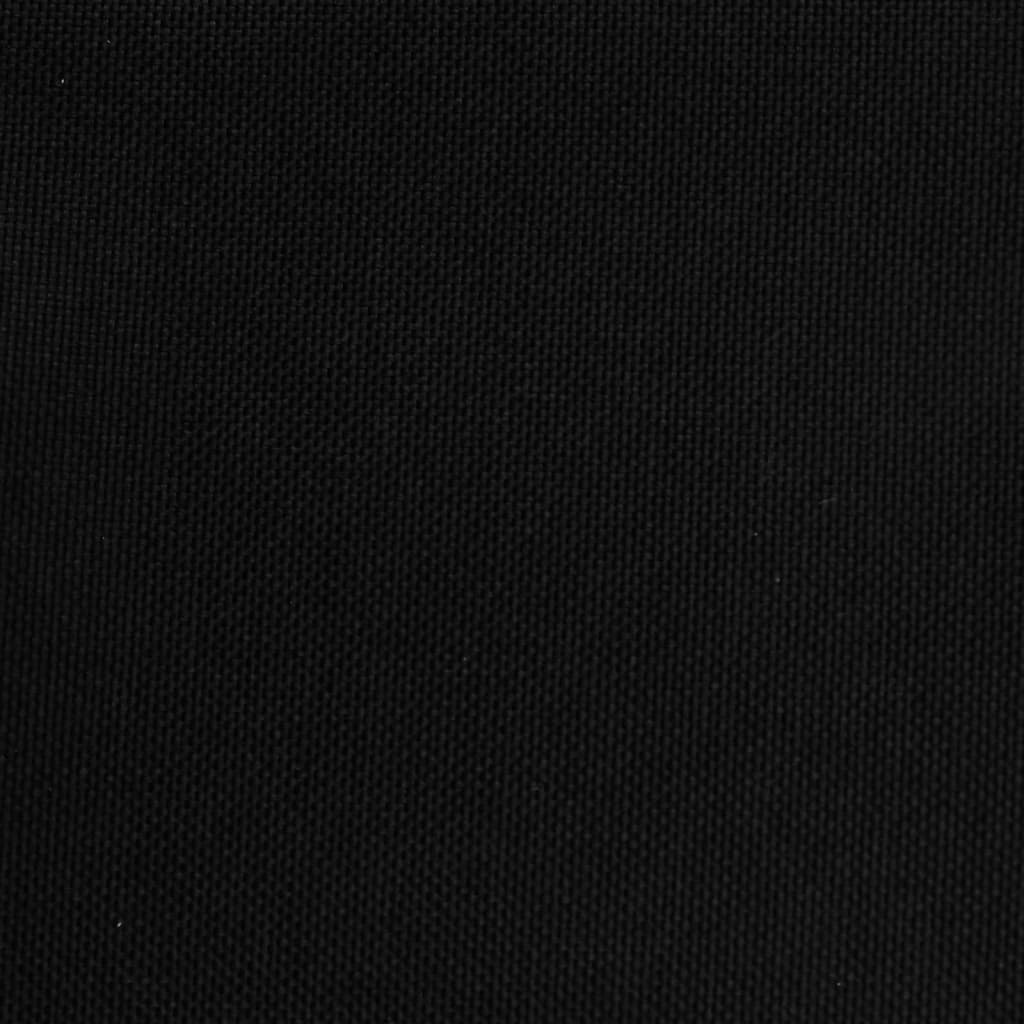 Scaun de relaxare cu taburet, negru, textil