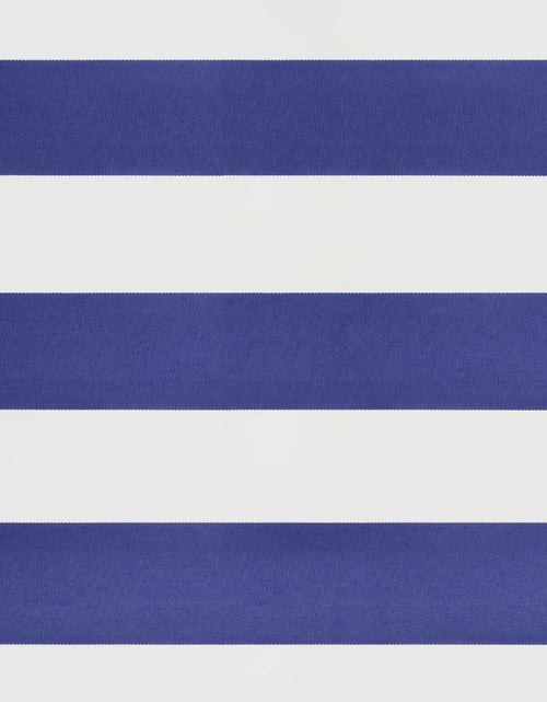 Загрузите изображение в средство просмотра галереи, Copertină retractabilă albastru/alb, 3x2,5 m, textil/aluminiu
