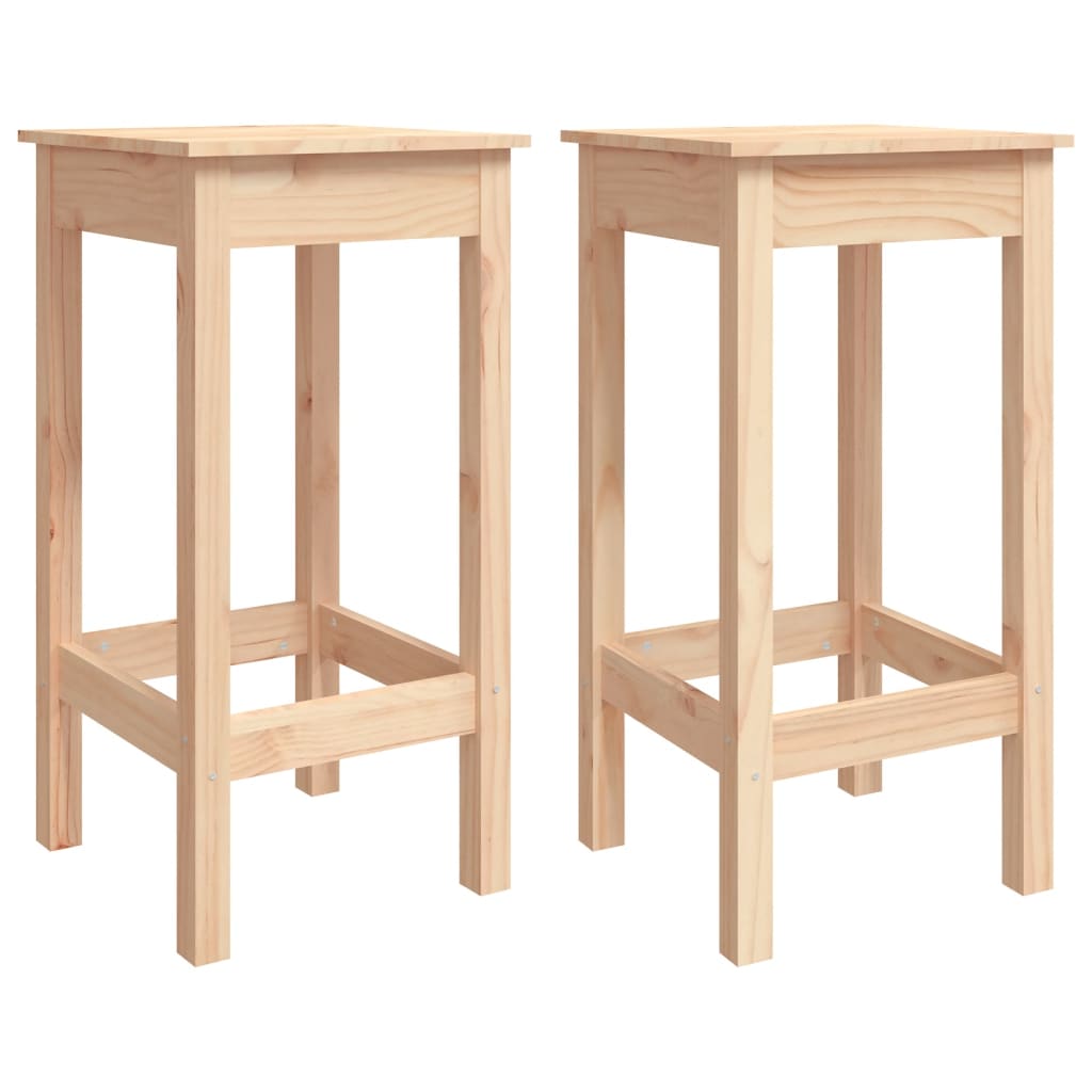 Set mobilier de bar, 3 piese, lemn masiv de pin