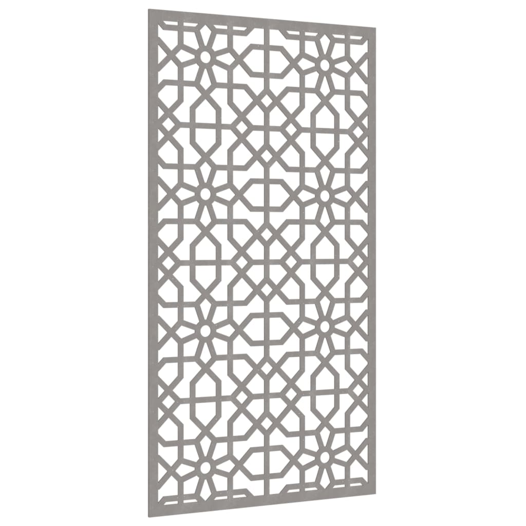 Decor perete de grădină 105x55 cm design Maur oțel Corten