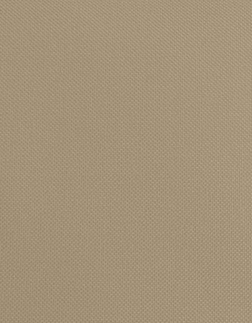 Загрузите изображение в средство просмотра галереи, Șezlong pliant taupe textil Oxford&amp;oțel vopsit electrostatic
