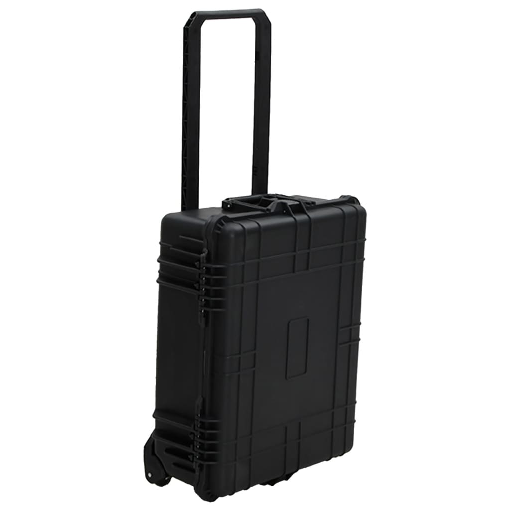 Bagaj de zbor cu roți, negru, 63x50x23 cm, PP