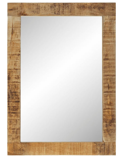 Загрузите изображение в средство просмотра галереи, Oglindă, 70x50 cm, lemn masiv de mango și sticlă
