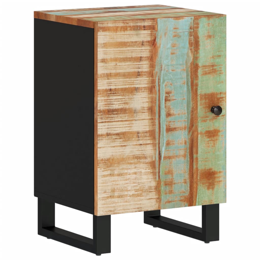Dulap de baie, 38x33x458 cm, lemn masiv reciclat - Lando