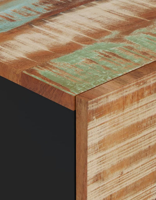 Încărcați imaginea în vizualizatorul Galerie, Dulap de baie, 38x33x458 cm, lemn masiv reciclat - Lando
