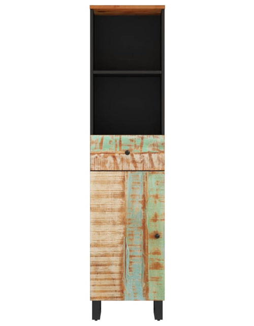 Загрузите изображение в средство просмотра галереи, Dulap de baie, 38x33x160 cm, lemn masiv reciclat - Lando
