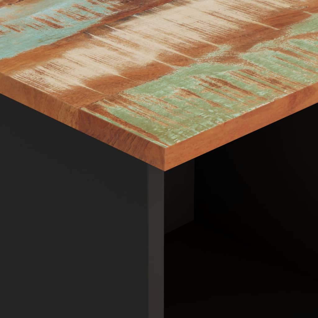 Dulap de baie, 38x33x160 cm, lemn masiv reciclat - Lando