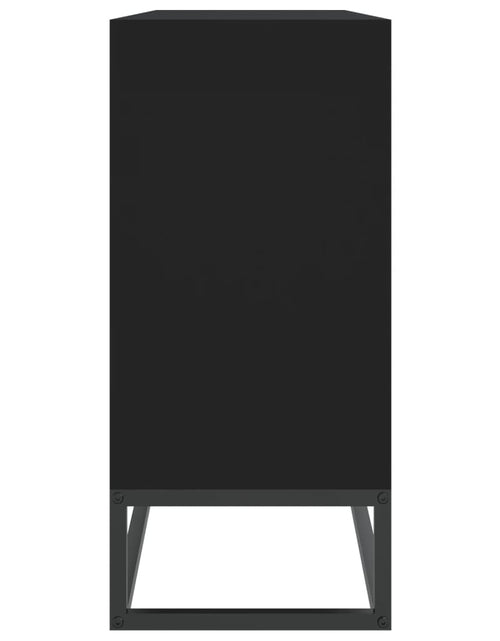 Încărcați imaginea în vizualizatorul Galerie, Servantă, negru, 105x30x65 cm, lemn prelucrat - Lando
