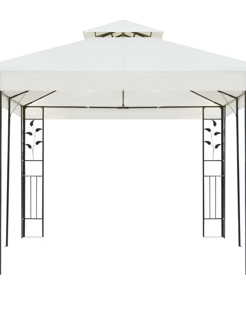 Загрузите изображение в средство просмотра галереи, Pavilion cu acoperiș dublu, alb, 6x3 m, oțel - Lando
