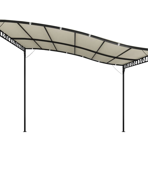 Загрузите изображение в средство просмотра галереи, Baldachin, crem, 4x3 m 180 g/m², țesătură și oțel - Lando
