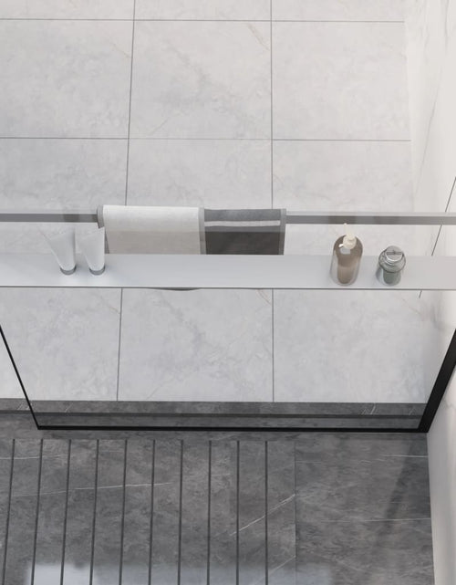 Загрузите изображение в средство просмотра галереи, Raft de duș pentru perete cabină de duș, crom, 80 cm, aluminiu
