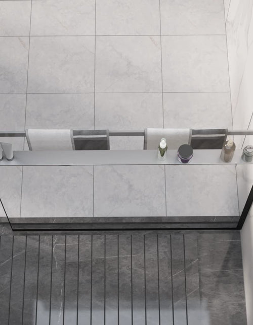 Загрузите изображение в средство просмотра галереи, Raft de duș pentru perete cabină de duș, crom, 100 cm, aluminiu
