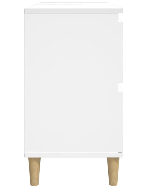 Загрузите изображение в средство просмотра галереи, Dulap de chiuvetă, alb, 80x33x60 cm, lemn prelucrat
