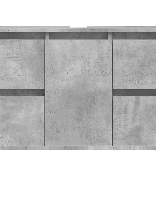 Încărcați imaginea în vizualizatorul Galerie, Dulap de chiuvetă, gri beton, 80x33x60 cm, lemn prelucrat
