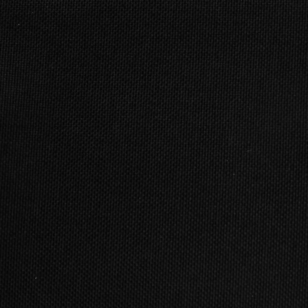 Taburet, negru, 51 x 41 x 40 cm, material textil