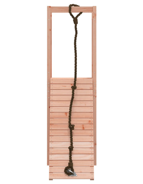 Încărcați imaginea în vizualizatorul Galerie, Căsuță de joacă cu perete de cățărat, lemn masiv douglas
