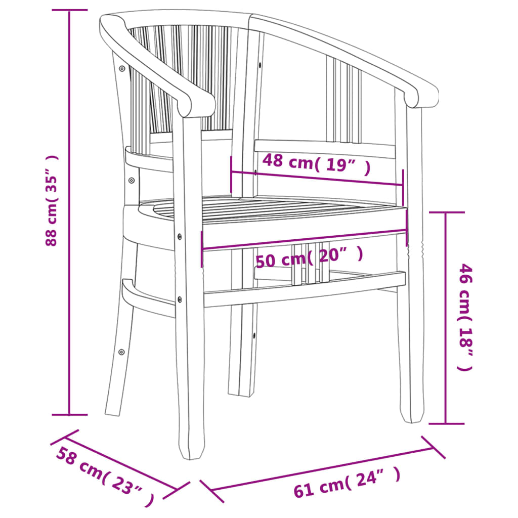 Set mobilier de grădină, 7 piese, lemn masiv de tec