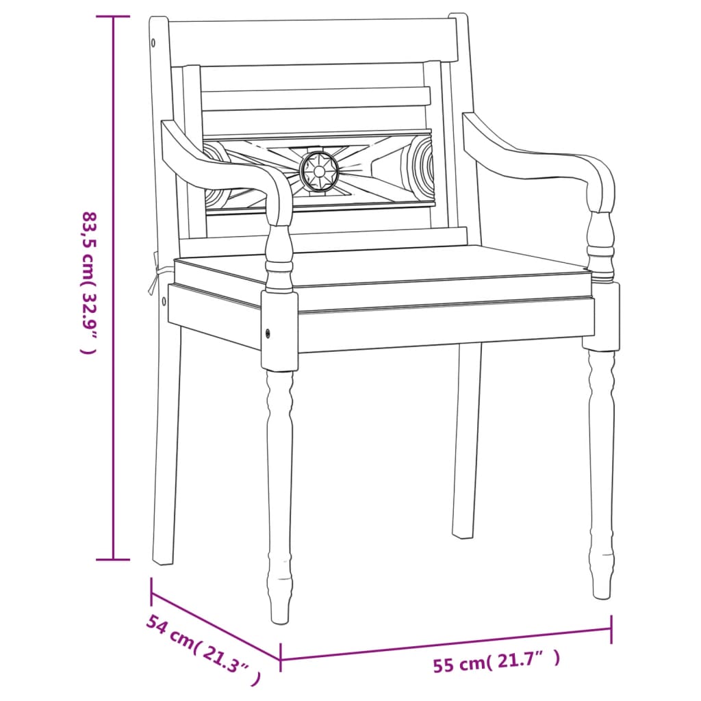 Set mobilier pentru grădină cu perne, 5 piese, lemn masiv tec