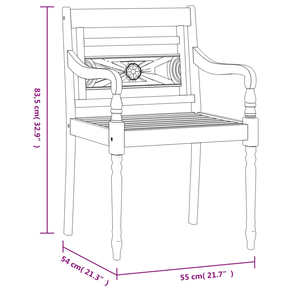 Set mobilier de grădină, 7 piese, lemn masiv de tec