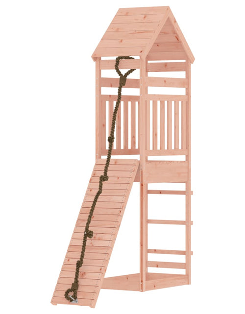 Încărcați imaginea în vizualizatorul Galerie, Căsuță de joacă cu perete de cățărat, lemn masiv douglas
