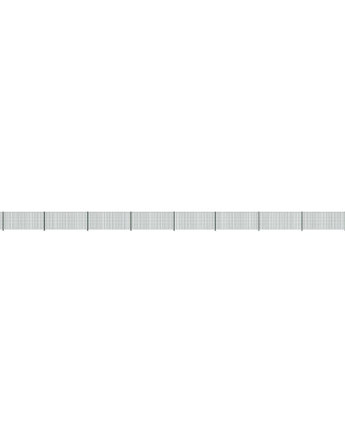 Încărcați imaginea în vizualizatorul Galerie, Gard plasă de sârmă cu bordură, verde, 1x25 m - Lando
