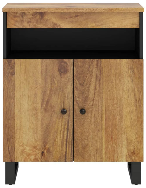 Încărcați imaginea în vizualizatorul Galerie, Servantă cu 2 uși, 60x33x75 cm, lemn masiv de mango
