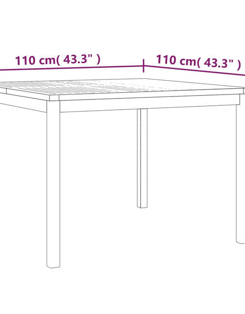 Încărcați imaginea în vizualizatorul Galerie, Set de masă pentru grădină, lemn masiv de tec, 3 piese
