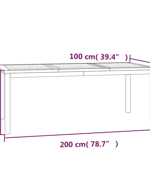Încărcați imaginea în vizualizatorul Galerie, Set de masă pentru grădină, lemn masiv de tec, 3 piese
