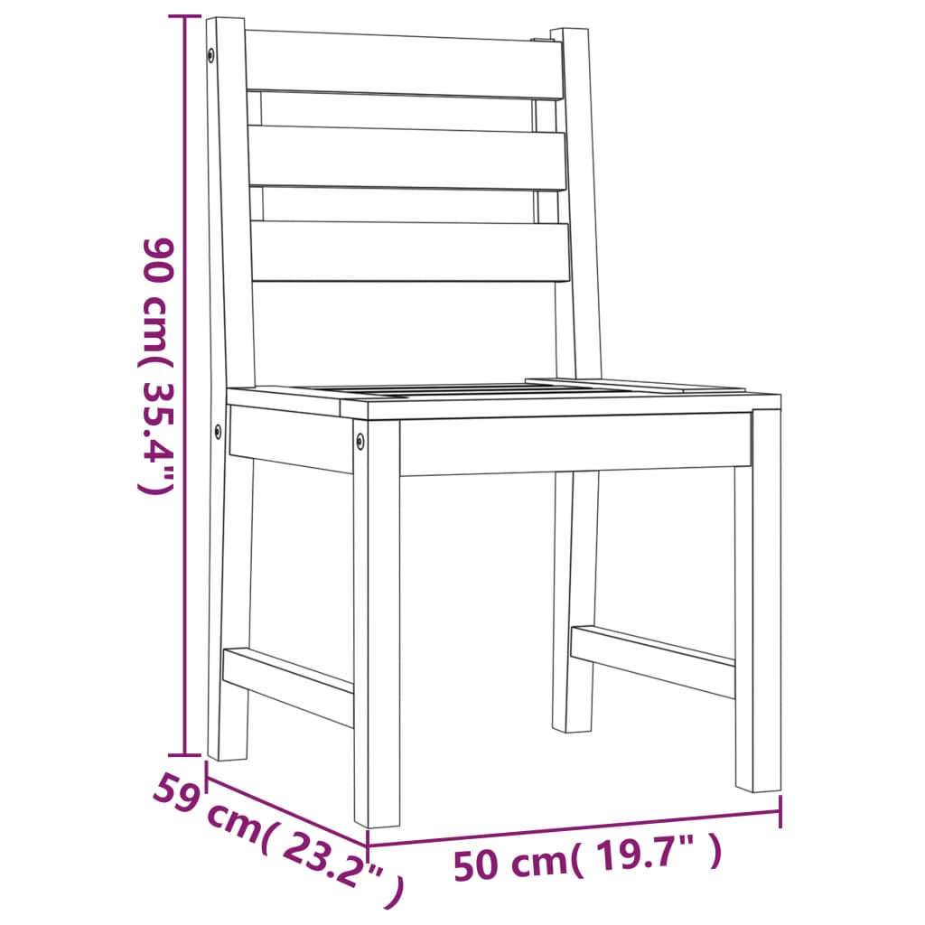 Set masă pentru grădină, lemn masiv de tec, 5 piese