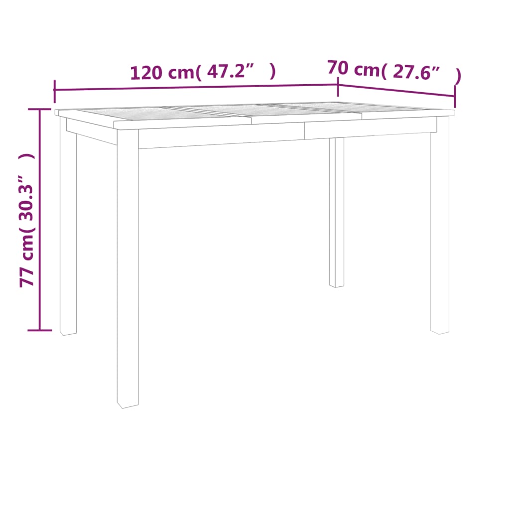 Set mobilier de grădină, 7 piese, lemn masiv de tec