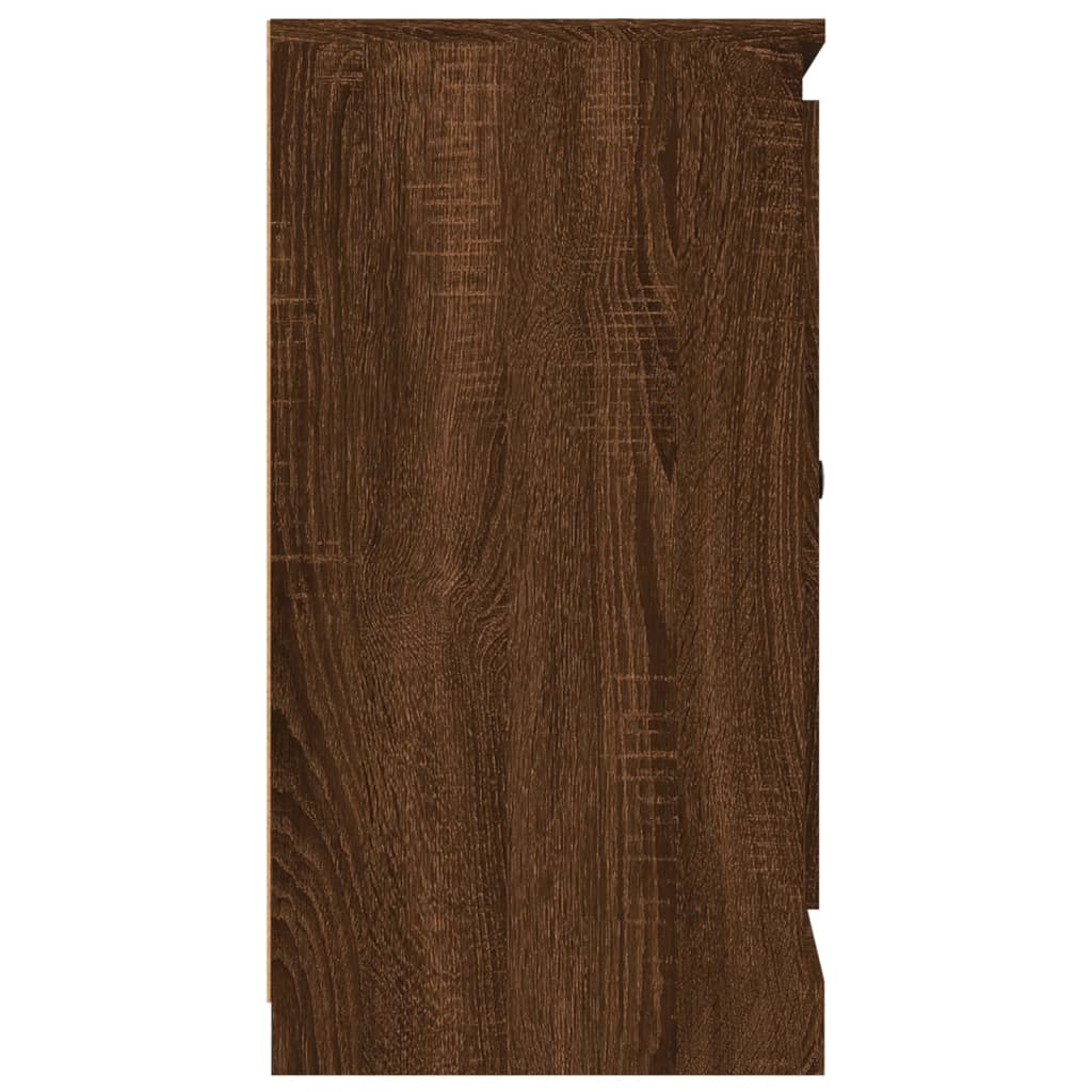 Servantă, stejar maro, 70x35,5x67,5 cm, lemn prelucrat