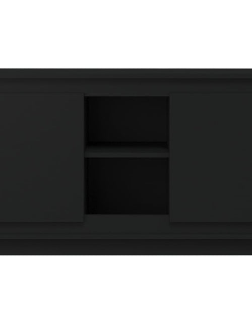 Încărcați imaginea în vizualizatorul Galerie, Servantă, negru, 102x35x60 cm, lemn prelucrat - Lando
