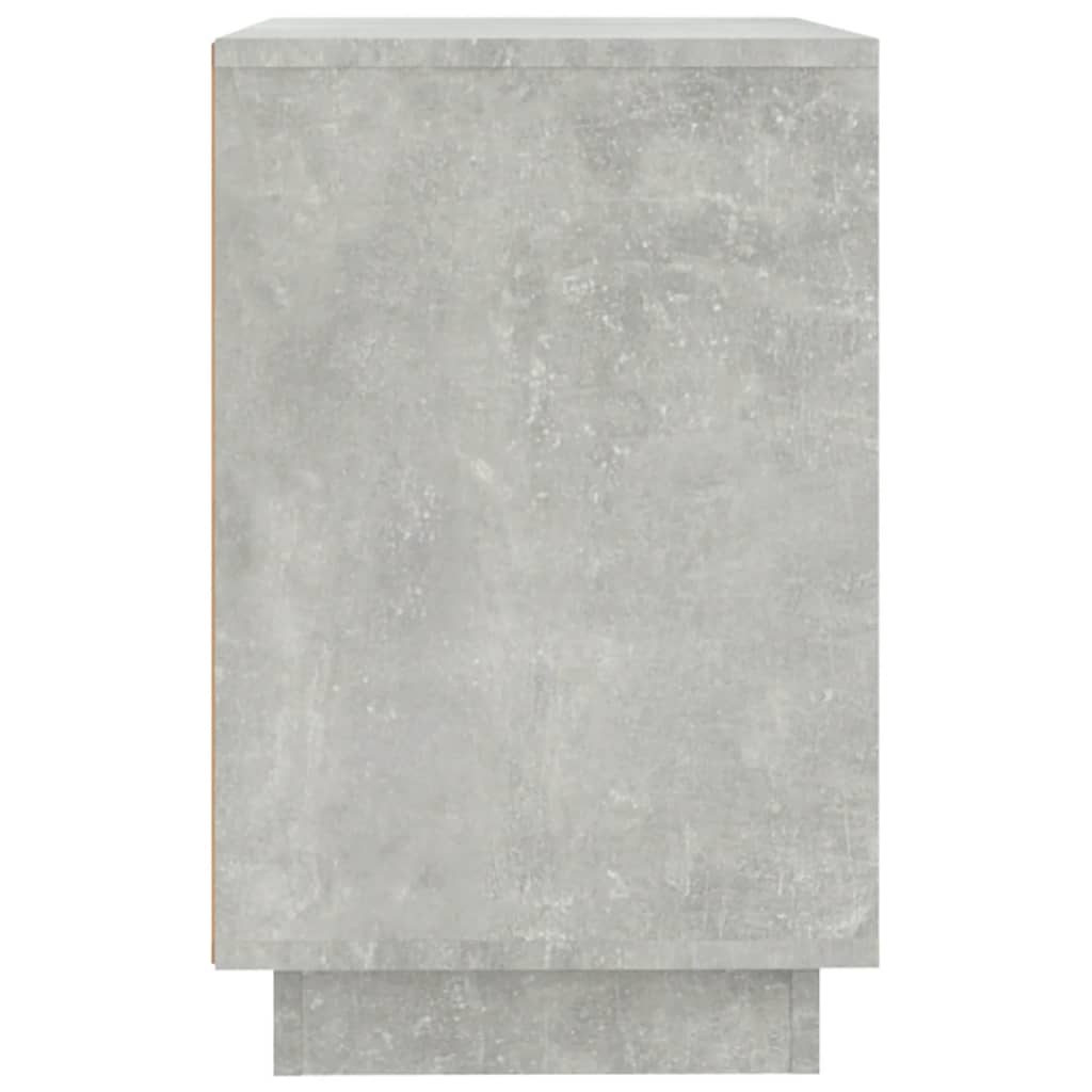 Dulap, gri beton, 102x35x60 cm, lemn prelucrat