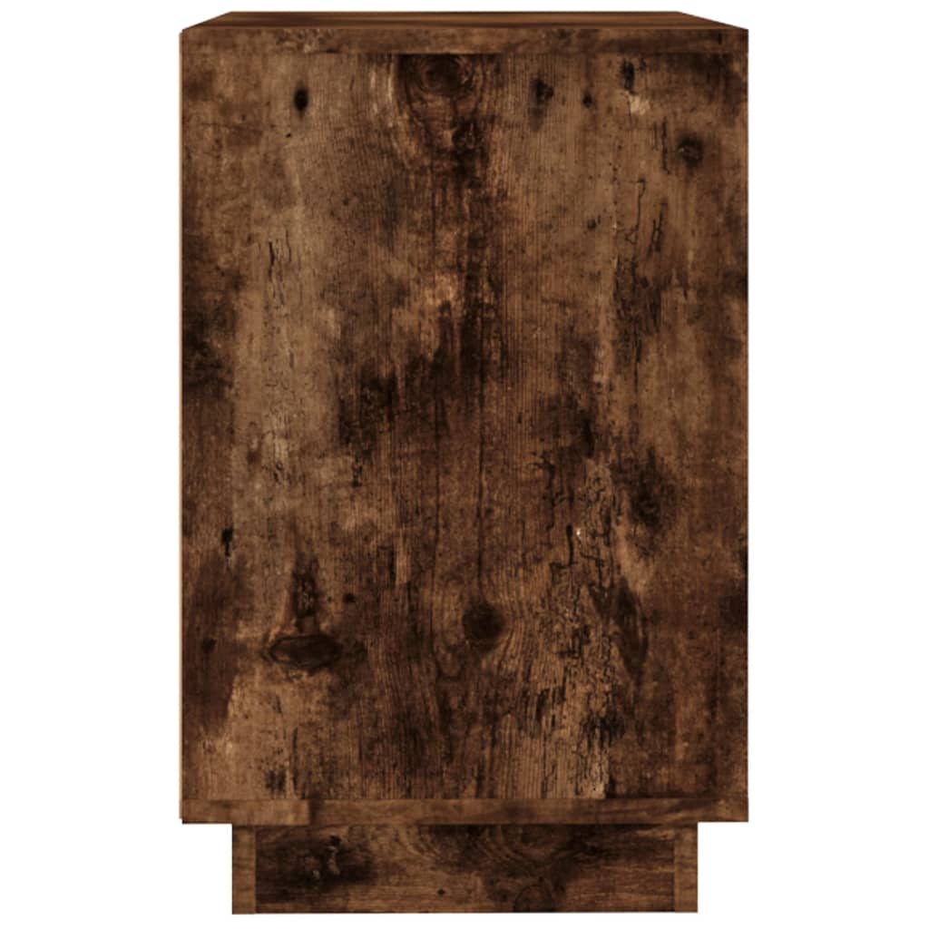 Servantă, stejar afumat, 102x35x60 cm, lemn prelucrat - Lando