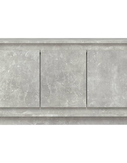 Загрузите изображение в средство просмотра галереи, Servantă, gri beton, 102x35x55 cm, lemn prelucrat
