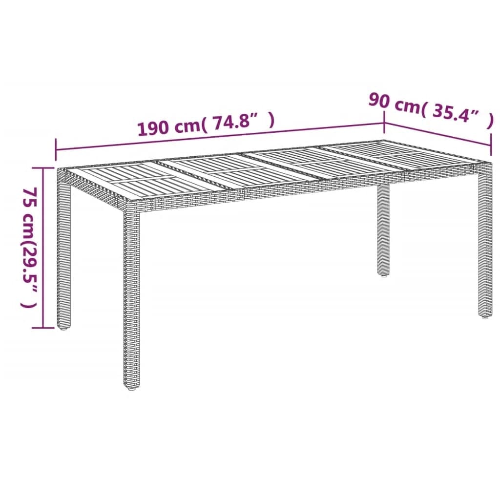 Set mobilier de grădină cu perne, 7 piese, gri, poliratan