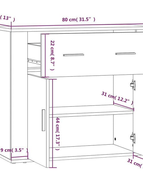 Încărcați imaginea în vizualizatorul Galerie, Dulap înalt, gri beton, lemn prelucrat
