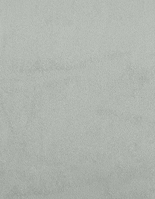 Încărcați imaginea în vizualizatorul Galerie, Canapea extensibilă în formă de L gri 260x140x70 cm catifea - Lando
