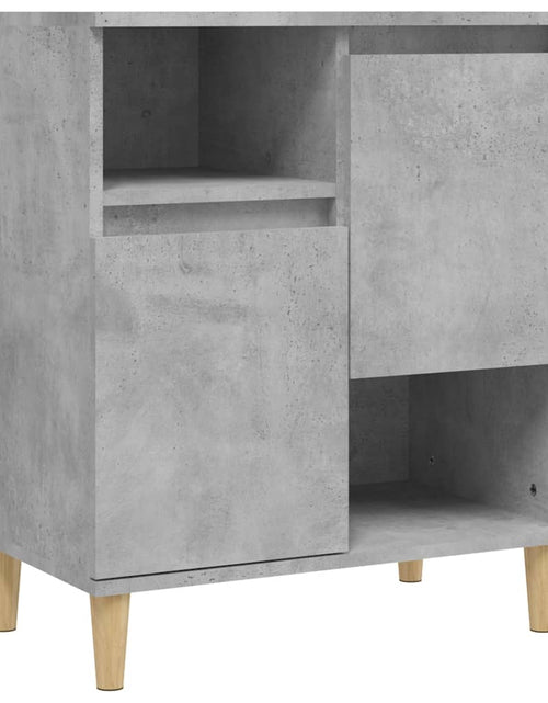 Загрузите изображение в средство просмотра галереи, Dulapuri, 2 buc, gri beton, 60x35x70 cm, lemn prelucrat
