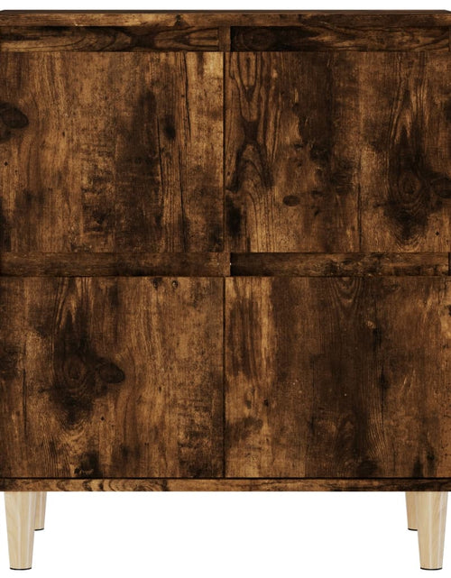 Încărcați imaginea în vizualizatorul Galerie, Dulapuri, 2 buc, stejar afumat, 60x30x75 cm, lemn prelucrat
