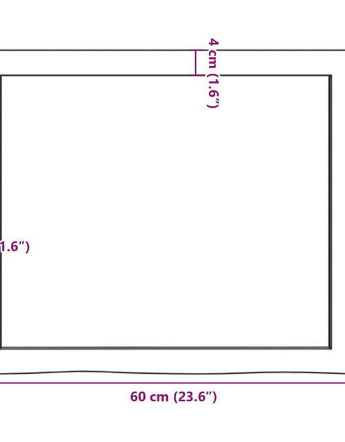Încărcați imaginea în vizualizatorul Galerie, Blat de masă maro 60x50x(2-4) cm, lemn masiv stejar tratat
