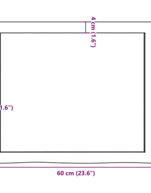 Încărcați imaginea în vizualizatorul Galerie, Blat de masă maro 60x50x(2-6) cm, lemn masiv stejar tratat
