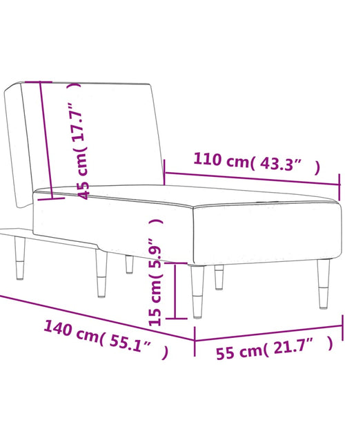 Загрузите изображение в средство просмотра галереи, Șezlong, negru, catifea
