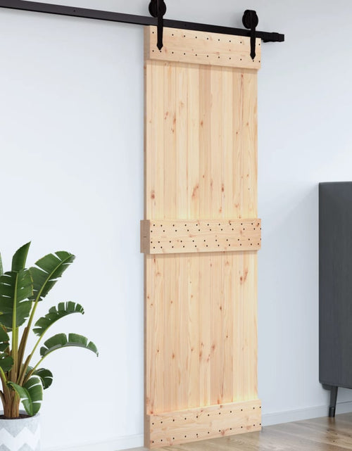 Încărcați imaginea în vizualizatorul Galerie, Ușă „NARVIK”, 85x210 cm, lemn masiv de pin
