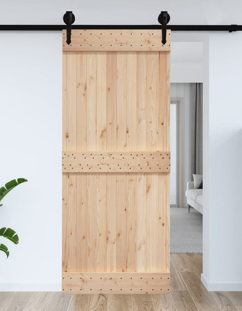 Încărcați imaginea în vizualizatorul Galerie, Ușă „NARVIK”, 95x210 cm, lemn masiv de pin
