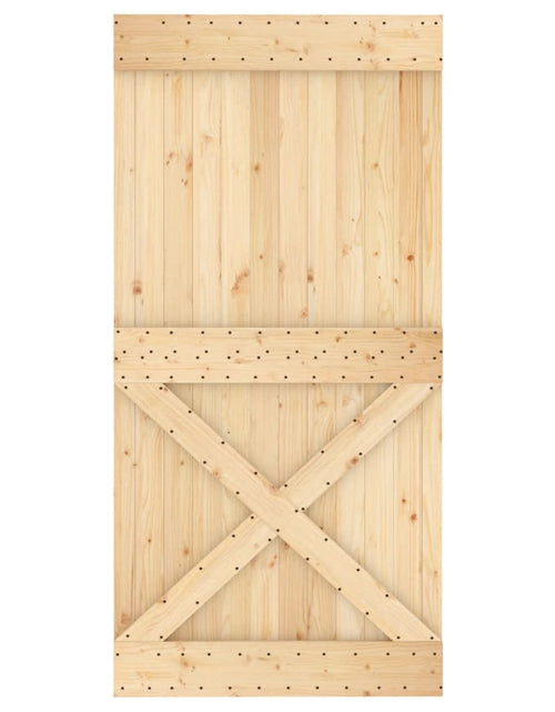 Încărcați imaginea în vizualizatorul Galerie, Ușă „NARVIK”, 100x210 cm, lemn masiv de pin
