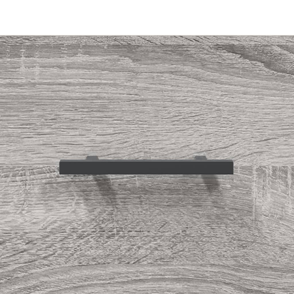 Servantă, gri sonoma, 69,5x34x90 cm, lemn compozit