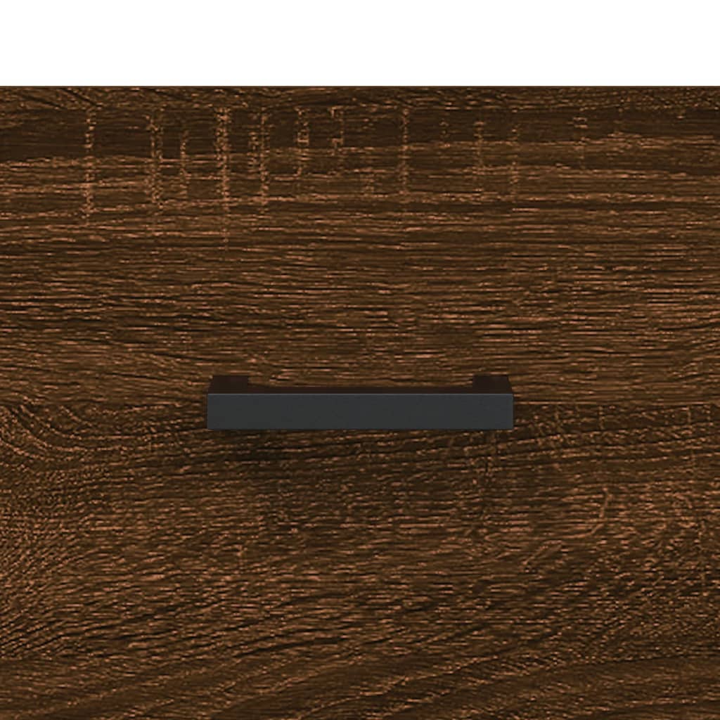 Servantă, stejar maro, 34,5x34x90 cm, lemn compozit